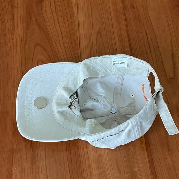 Cute, Vintage, Off-White Neuton Mowers Baseball Cap/Sun Hat - Picture 7 of 7